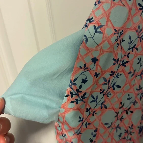 Hill House Margot Dress Pink Basketweave Large - Picture 10 of 11